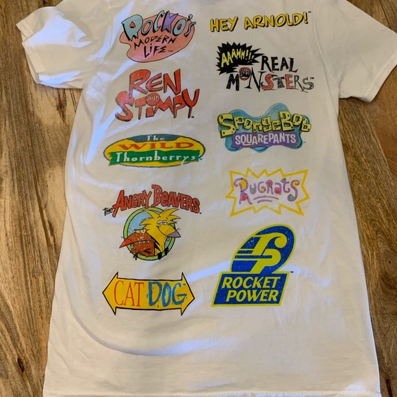 Nickelodeon white T-shirt Small - Picture 3 of 3